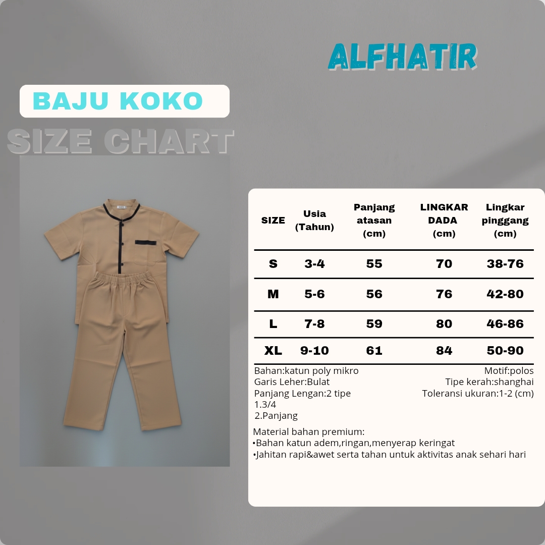 Baju Koko Anak Umar - Image 5
