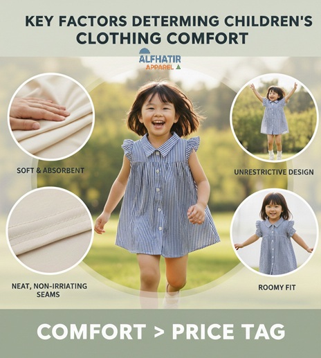 Faktor Utama yang Menentukan Kenyamanan Pakaian Anak