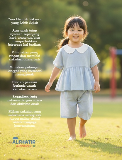 Cara Memilih Pakaian yang Lebih Sejuk