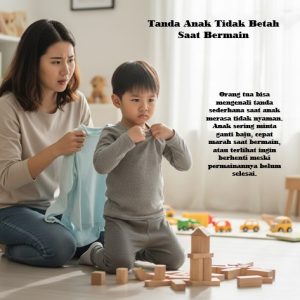 Tanda Anak Tidak Betah Saat Bermain