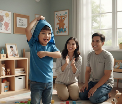 Membangun Kepercayaan Diri Anak Secara Bertahap