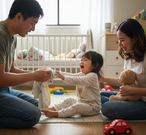 Anak menolak ganti baju karena merasa tidak nyaman