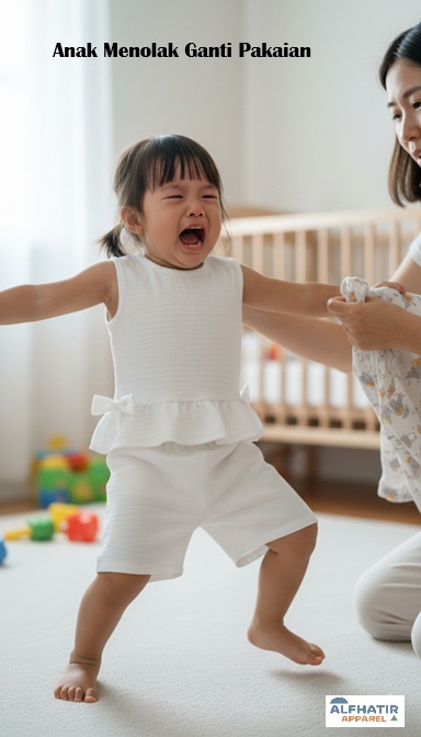 Mengapa Anak Menolak Ganti Pakaian?