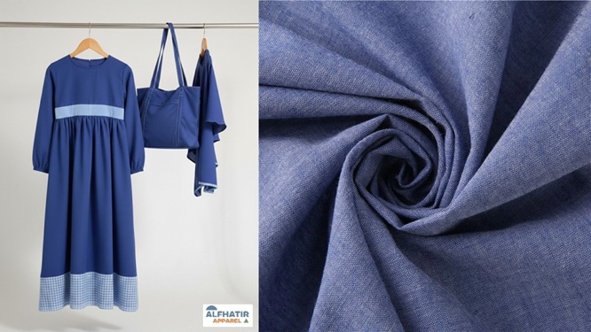 Detail jahitan dan bahan pakaian anak yang berkualitas